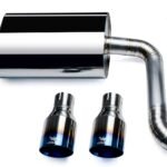 Titanium exhaust system Ford Mustang 2.3 Catback Vogler Racing
