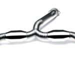 Titanium exhaust system Mitsubishi Lancer X Vogler Racing