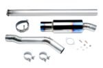 Titanium exhaust system Mitsubishi Lancer X Vogler Racing