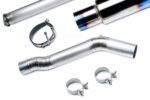Titanium exhaust system Mitsubishi Lancer X Vogler Racing - Imagen 2