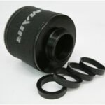 Filtro de aire cónico universal con base de polímero Ramair FB-104-R 89 85 80 76 70 mm