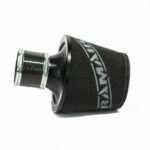 Filtro cónico grande de aluminio negro con cuello universal Ramair JS-070-BK-KIT de 70 mm - Imagen 3