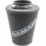 Filtro de aire cónico universal con base de polímero Ramair CC-296-76 de 76 mm