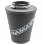 Filtro de aire cónico universal con base de polímero Ramair CC-296-76 de 76 mm