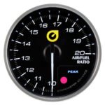 Nuevo indicador AFR de Auto Gauge de 60 mm, color ámbar - Imagen 2