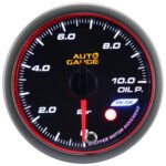Nuevo indicador de presión de aceite para automóviles con motor paso a paso, serie Peak, 52 mm, color ámbar.