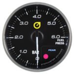 Nuevo indicador de presión de combustible Auto Gauge de 52 mm, color ámbar. - Imagen 2