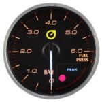 Nuevo indicador de presión de combustible Auto Gauge de 60 mm, color ámbar. - Imagen 2
