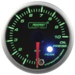 Indicador de impulso Prosport Motor paso a paso Serie Peak Ámbar