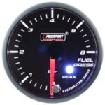 Motor paso a paso Prosport para indicador de presión de combustible, serie Peak, 52 mm, color verde. - Imagen 2