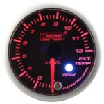 Motor paso a paso para indicador EGT Prosport, serie Peak, 52 mm, color verde