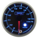 Indicador de vacío Prosport, motor paso a paso, serie Peak, color ámbar. - Imagen 2