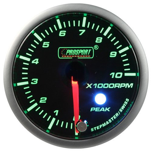 wskaznik-prosport-obrotomierz-seria-stepper-motor-peak-52mm-green_2 Tacómetro Prosport con motor paso a paso, serie Peak, 52 mm, color azul. - Imagen 1