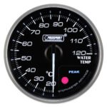 Indicador de temperatura del agua Prosport Premium de 52 mm, color ámbar. - Imagen 2