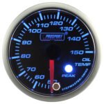 Motor paso a paso para indicador EGT Prosport, serie Peak, 52 mm, color ámbar