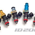 Kit de 10 inyectores de combustible Injector Dynamics 2000cc/min, hasta el techo Viper SRT-10 8.0l 8.3l 96-06 / RAM SRT-10 8.3l 60mm / 14mm (morado)