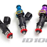 Kit de 4 inyectores de combustible Injector Dynamics 1000 cc/min, Hyundai Genesis 2.0T 48 mm / 14 mm