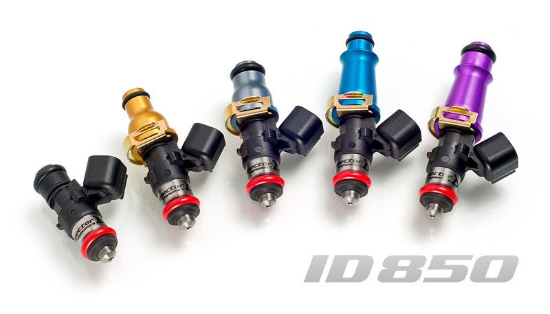 zestaw-8-wtryskiwaczy-paliwa-injector-dynamics-850cc-min-lexus-sc400-v8-1uz-fe-60mm-11mm-blue Kit de 8 inyectores de combustible Injector Dynamics 850 cc/min, Lexus SC400 V8 1UZ-FE 60 mm / 11 mm (azul) - Imagen 1