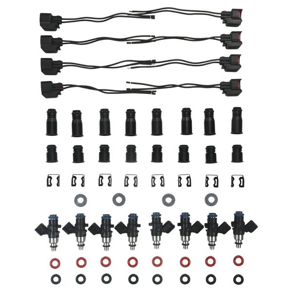 16U-LS-0550-8 Juego de 8 inyectores DeatschWerks Metched de 550 cc/min - Imagen 1