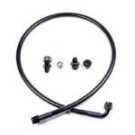 Manómetro de presión de combustible de 0 a 100 PSI con adaptador 8AN de Radium Engineering