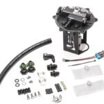 Soporte para bomba de combustible Radium Engineering para Mitsubishi EVO 7-8-9. Compatible con Walbro F90000267/274/285.