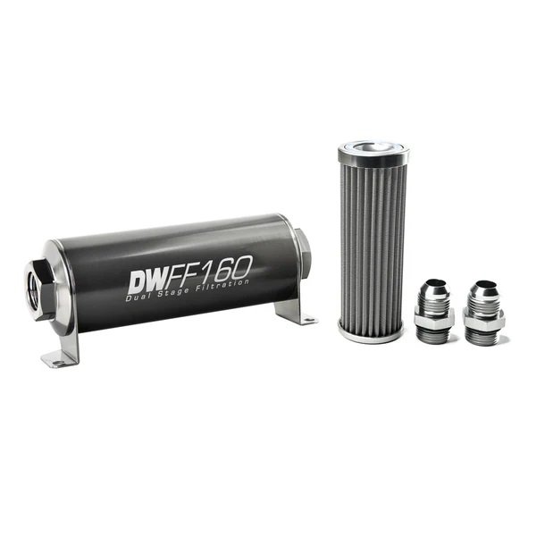 29bd48ab898938c9764af29f2d24a06f_600x600 Kit de filtro de combustible en línea DeatschWerks -10AN 100 micras 160 mm - Imagen 1