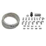 Kit de tuberías de retorno DeatschWerks CPE 8AN de alimentación y 6AN de retorno para Chevrolet y Cadillac 2016-2022