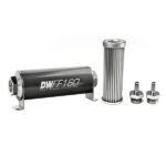 Kit de filtro de combustible en línea DeatschWerks de 5/16 pulgadas, 5 micras, 160 mm