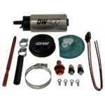 Adaptador de bomba interna DeatschWerks con bomba de combustible DW400 de 415 l/h para tanque de compensación de 3,5 L.