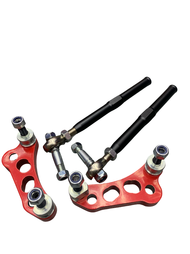 ADAPTADORES-KIT-ANGULO-DE-GIRO-ROTULAS-DIRECCION-UNIBALL-BMW-E36-E46 ADAPTADORES KIT ANGULO DE GIRO + ROTULAS DIRECCION UNIBALL BMW E36 E46 - Imagen 1