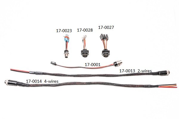 Bulkhead_Fuel_Pump_Harnesses_and_Connectors_2 Arnés de mamparo interno universal triple para bomba Walbro GSS342 de Radium Engineering - Imagen 1