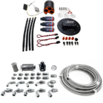Módulo X3 con kit de tuberías de PTFE DW430c de DeatschWerks para Ford Mustang 1998-2004