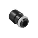 Adaptador de inyector inferior Nuke Performance de 14 mm corto sin filtro