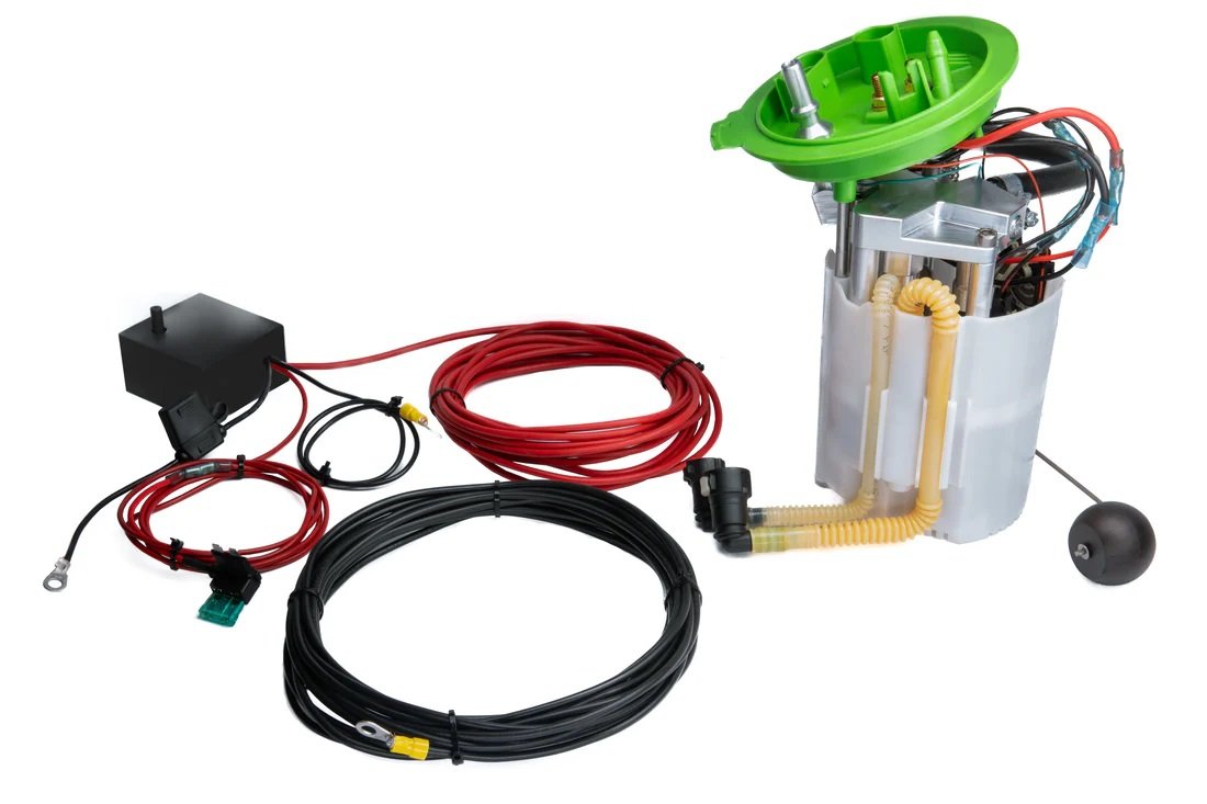 RTMG-0098 Bomba de combustible de baja presión RTMG Performance mejorada para 1.8 / 2.0 TSI EA888 Gen 3 - Bomba de serie y Walbro 525 para 850HP - Imagen 1