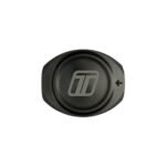 Filtro de combustible Turbosmart 6AN de 10 µm, color negro.