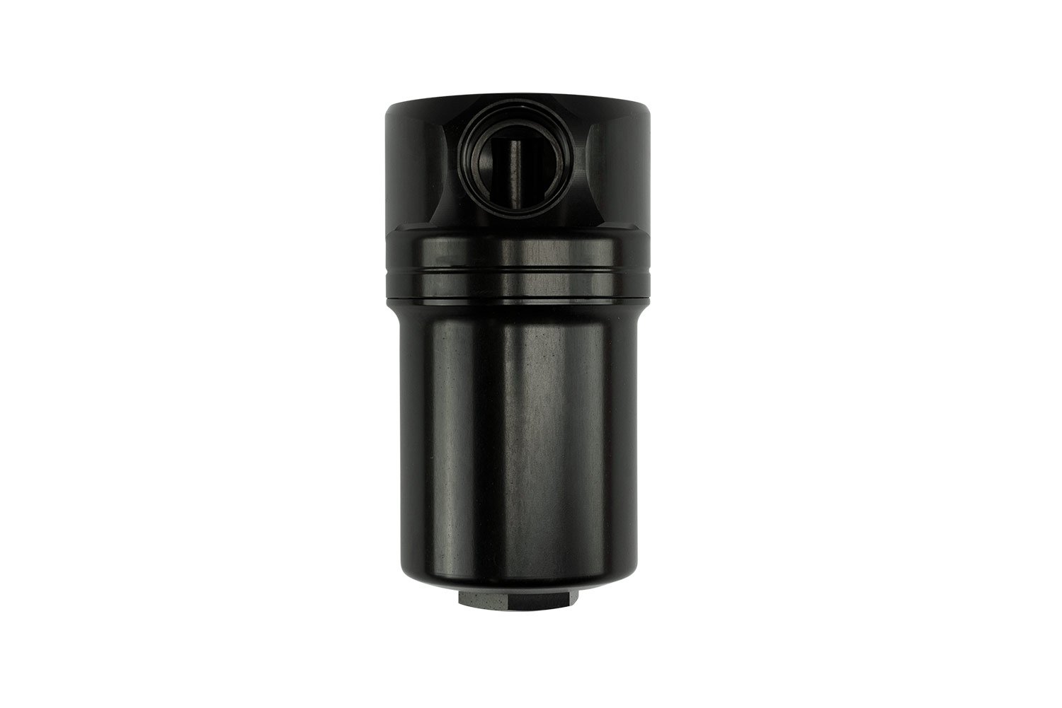 TS-0402-1242-1 Filtro de combustible Turbosmart 10AN de 10 µm, color negro. - Imagen 1