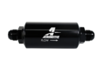 Filtro de combustible negro Aeromotive 12387 de 10 micras con puertos AN-10 macho y elemento de celulosa. - Imagen 4