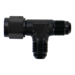 Conector en T giratorio 6AN macho a hembra con abocardado en línea recta DeatschWerks