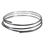 Tubo rígido de aluminio 8AN de 20 pies, anodizado transparente, DeatschWerks