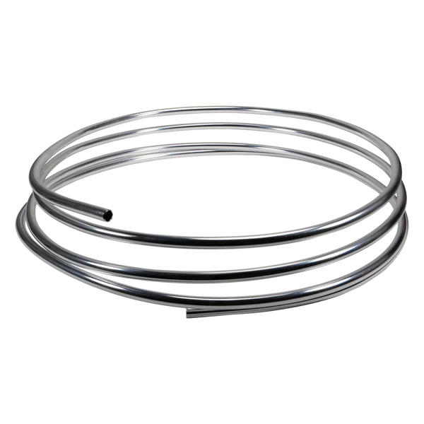 USA-DW-6-02-1104-20 Tubo rígido de aluminio 8AN de 20 pies, anodizado transparente, DeatschWerks - Imagen 1