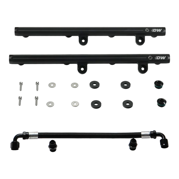USA-DW-7-101 Rieles de combustible Hemi con cruce DeatschWerks para Dodge Chrysler 2005-2023 - Imagen 1
