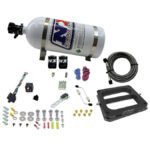 4500 Hitman Dominator Nitrous Plate System 100-150-200Hp with 10Lb Bottle Nitrous Express NX 40070-10