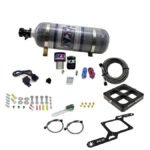 4500 Billet Crossbar Plate System Single Stage 250-650Hp with 12Lb Carbon Bottle Nitrous Express NX 63970-12