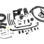 Kit de tuberías para soporte de combustible con filtro de microfibra Radium Engineering para Chevrolet Corvette 2014-2019