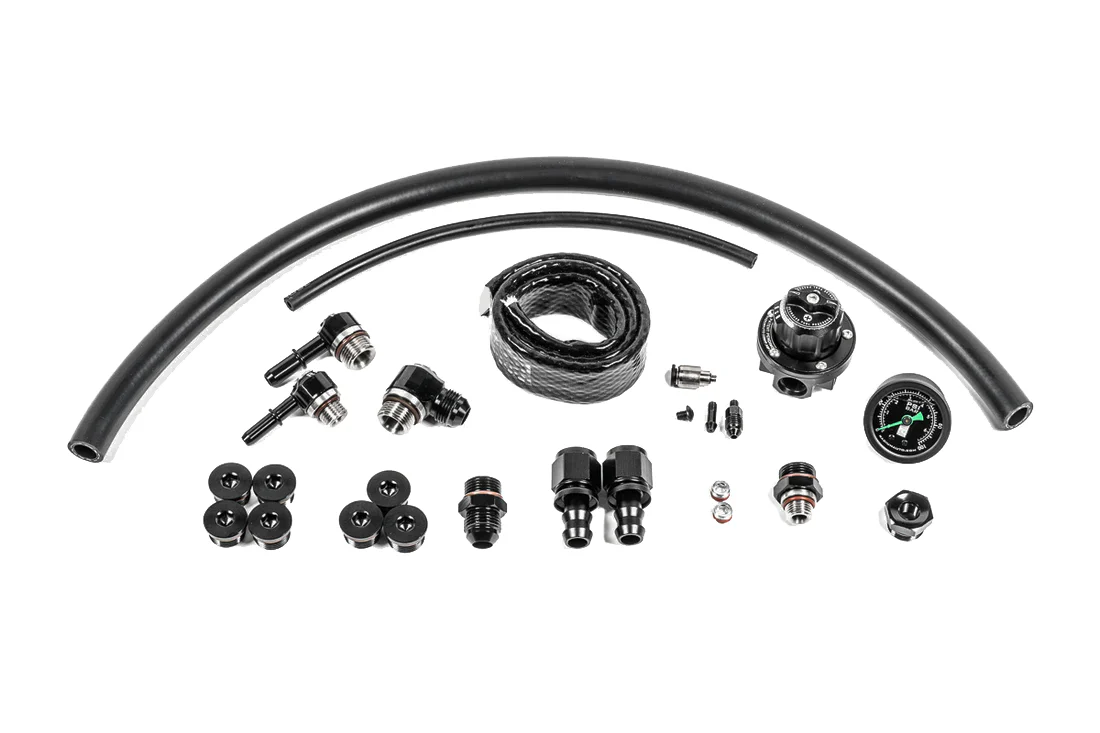 USA-RAD-20-1062 Kit de tuberías para riel de combustible Radium Engineering para GM Vortec 8100 L18 Big Block 2001-2003 - Imagen 1