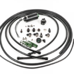 Kit de tuberías para soporte de combustible con filtro de microfibra Radium Engineering para BMW E36 E46