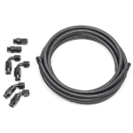 Kit de mangueras universales de PTFE 8AN, color negro carbón, de Radium Engineering