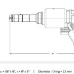 Inyector directo Bosch Motorsport 1050 cc/min HDEV5.1 para VW / Audi / Skoda / Seat / TSI / TFSI