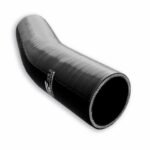 Silicone elbow 23' 48mm Black