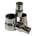 Reductor de aluminio de 45/51 mm sin extremos prensados